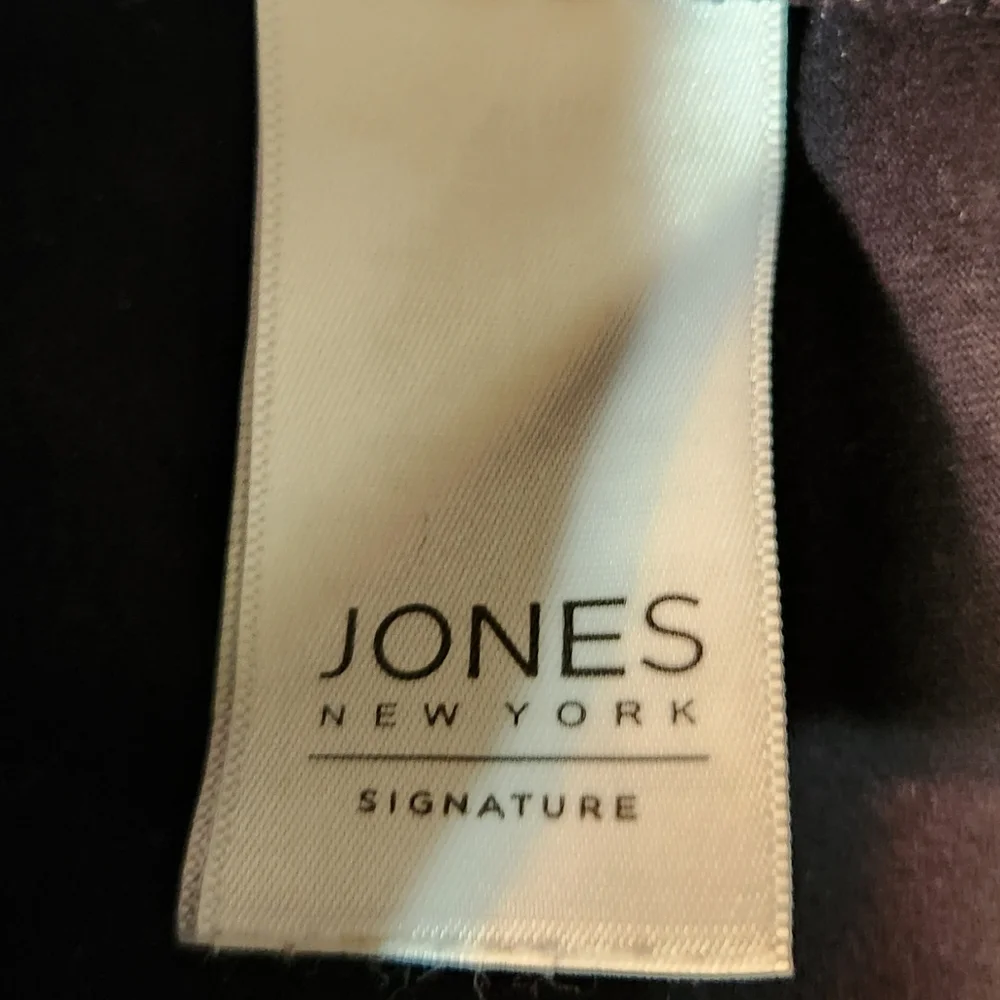 😀 Jones New York Floral Women's Skort - Blue and White - Picture 2 of 8